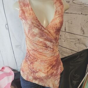 Sweet Pea Sleeveless Blouse - light colors